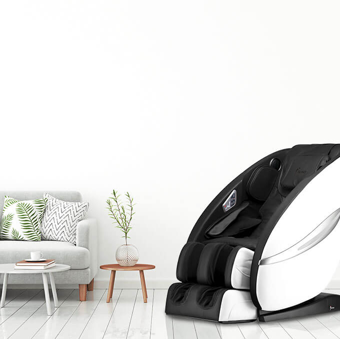 Massagestol med Zero Gravity - giver en naturlig og afslappende position